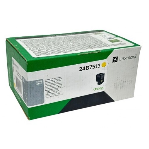 Lexmark 24B7513, Toner Cartridge Yellow, C4300, C4342, C4352- Original