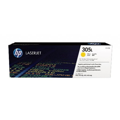 HP CE412L, Economy Toner Cartridge Yellow, Pro 300, 400, M451- Original 