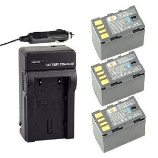 Battery x 3 for JVC GZHD300, GZHD300BEU