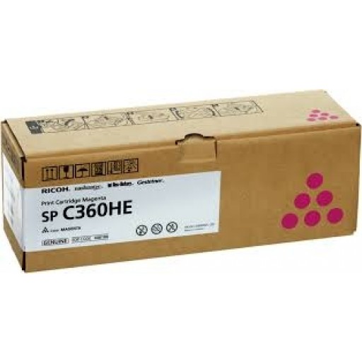 Ricoh 408186, Toner Cartridge HC Magenta, SP C360, C361- Original