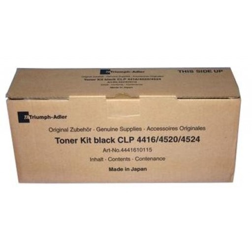Triumph-Adler 4441610115, Toner Kit Black, CLP4416, CLP4416MFP, CLP4520- Original