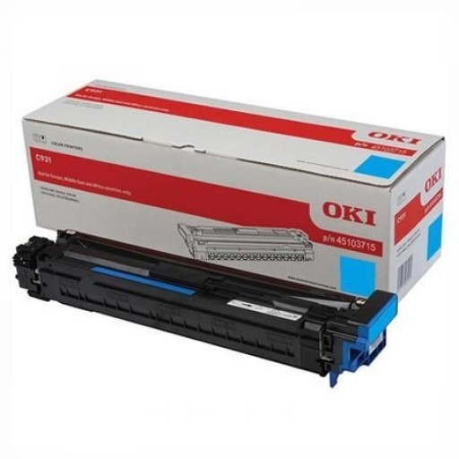 Oki 45103733, Image Drum Unit Cyan, C911, C931- Original 