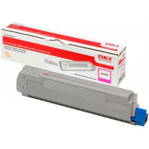 Oki 46471102, Toner Cartridge Magenta, C823, C833, C843- Original