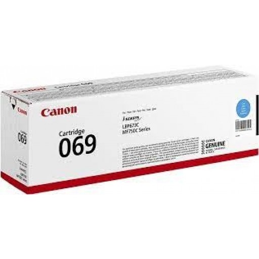 Canon 5093C002, 069, Toner Cartridge Cyan, i-SENSYS LBP673, MF752, MF754- Original