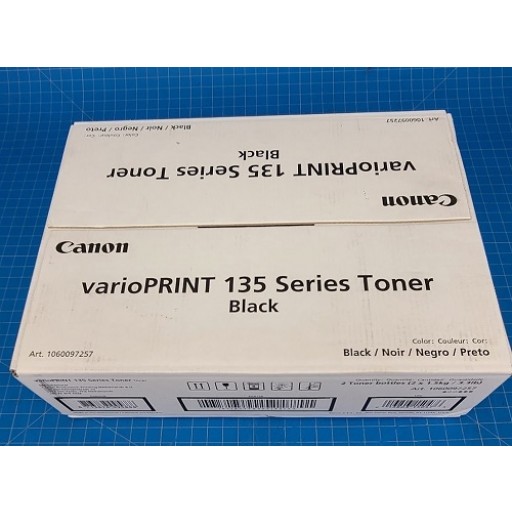 Canon 1060097257, Toner Cartridge Black, VARIOPRINT 135- Original