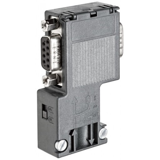 Siemens 6AG1972-0BB12-2XA0, SIPLUS DP PROFIBUS Cable Mount D-sub Connector, with Screw
