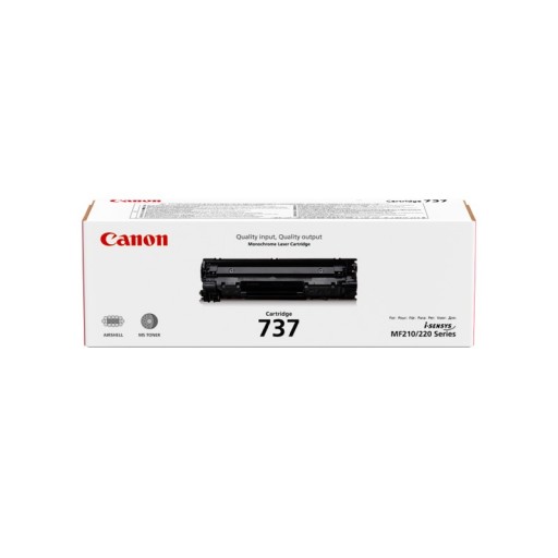 Canon 737BK, Toner Cartridge Black, i-SENSYS MF211, MF212, MF216, MF217- Original