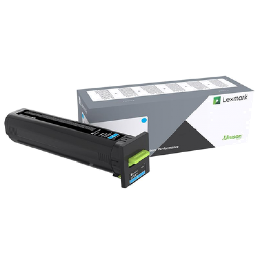 Lexmark 73B0020, Toner Cartridge Cyan, CS827, CX827- Original
