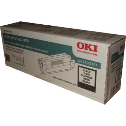 OKI 42127477, Toner Cartridge Black, ES1624- Original