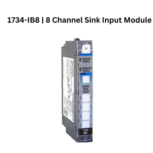 Allen Bradley 1734-IB8, 8 Channel Sink Input Module