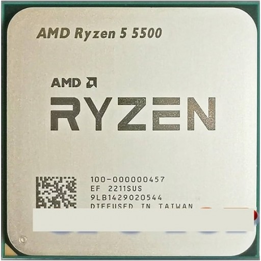 AMD 100-000000457, Ryzen 5 5500, Six-Core Processor
