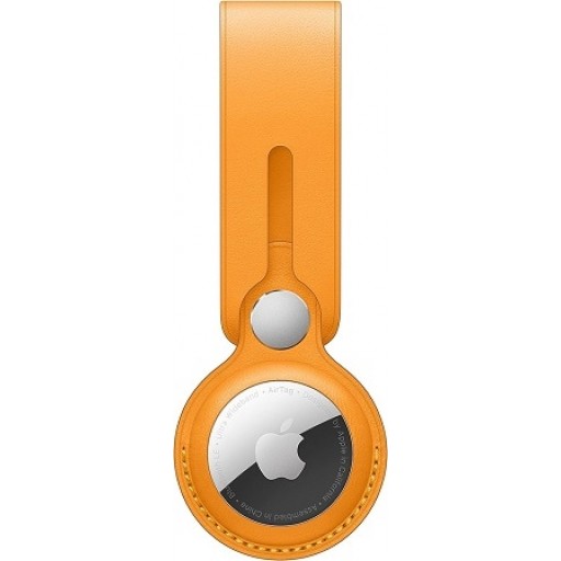 Apple MM023ZM/A, AirTag Leather Loop California Poppy