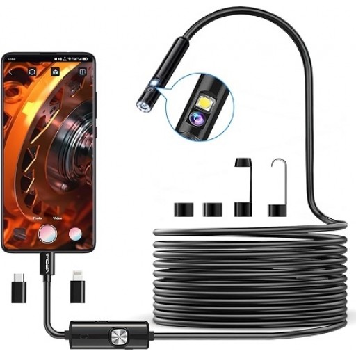 Endoscope Wifi Usb Camera VPOW B0CTCFV86X, Endoscope
