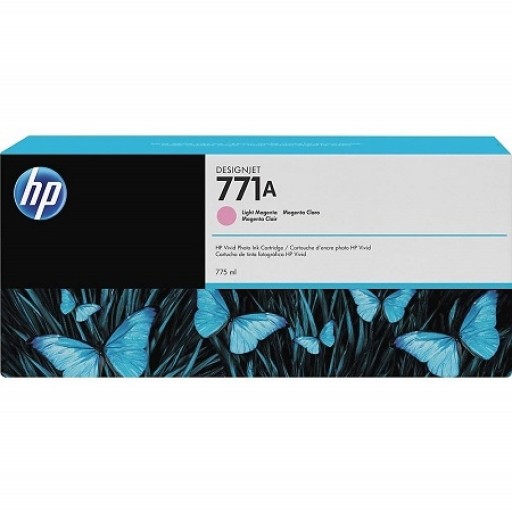 HP B6Y19A, 771A, Ink Cartridge Light Magenta, DESIGNJET Z6200- Original