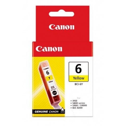 Canon 4708A014AF, Ink Cartridge Yellow, BJC-8200, S800, S9000, i865- Original