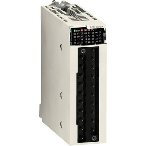 Schneider BMXAMI0800, non-isolated analog input module X80- 8 inputs
