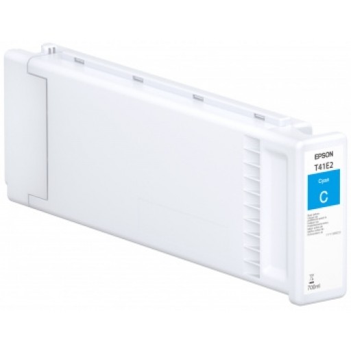 Epson C13T41E240, UltraChrome XD2 Ink Cartridge HC Cyan, 700ml, SC-T3405, T5405- Original