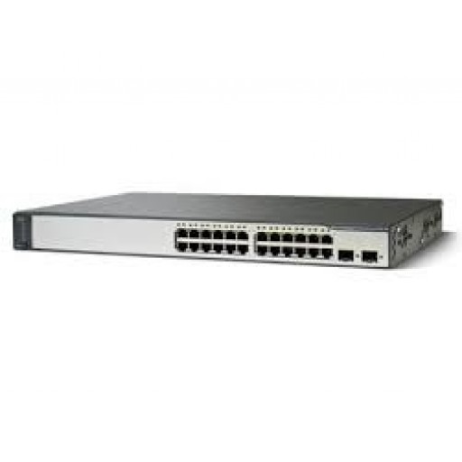 Cisco WS-C3750V2-24PS-S, Catalyst 3750V2-24PS, switch 24 Ports