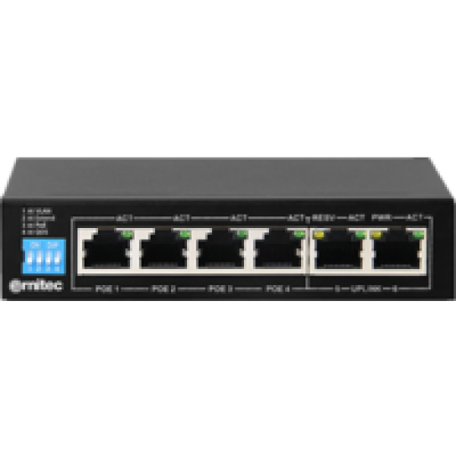 Ernitec ELECTRA-T04, 4 Port Gigabit PoE Switch