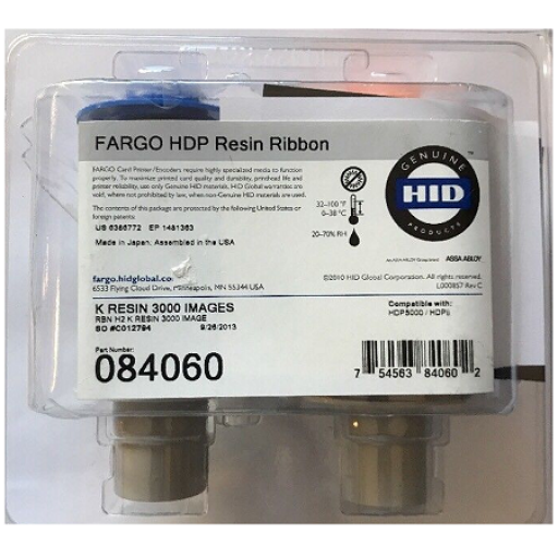 Fargo 084060, Black Ribbon, HDP5000- Original