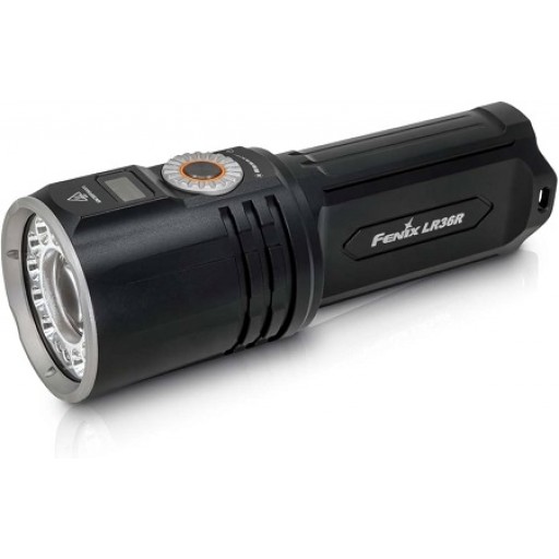 Fenix LR36R, 10,000 Lumen, USB-C Rechargeable Handheld Search Rescue Flashlight