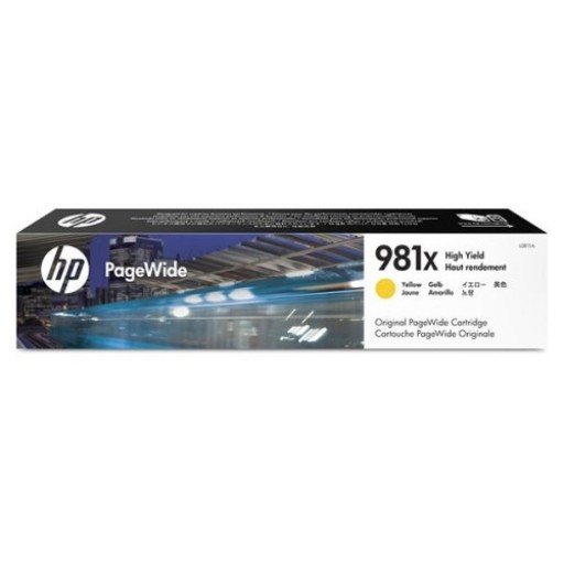 HP L0R11A, Ink Cartridge HC Yellow, Pagewide Colour 556, 586- Original