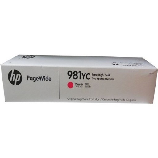 Compatible L0R18YC, 981YC, Contract Ink Cartridge Extra HC Magenta, PageWide E55650, E58650