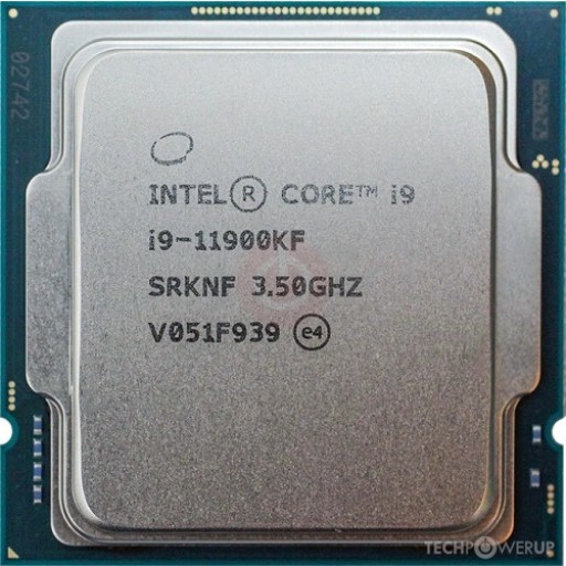 Intel BX8070811900KF, i9-11900KF, Processor 
