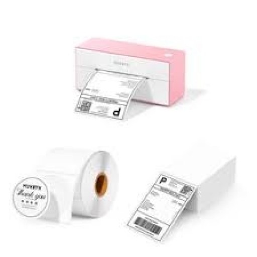MUNBYN ITPP129, Bluetooth Thermal Printer 4x6 Shipping Label Printer for Android iOS Mac