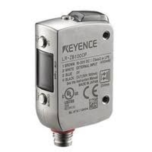 KEYENCE LR-ZB100CP, Rectangular w/ M8 connector Type, 100 mm