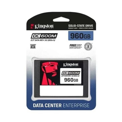 Kingston SEDC600M/960G, 960G DC600M Mixed-Use, 2.5" SATA SSD