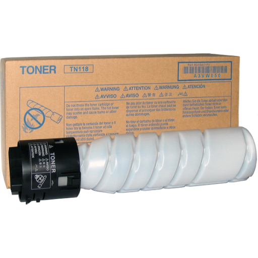 Konica Minolta A3VW090, Toner Cartridge Black, Bizhub 164, 184, 215, 226- Original