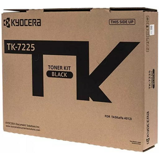 Kyocera TK-7225, Toner Cartridge Black, TASKalfa 4012i- Original