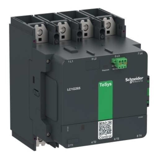 Schneider LC1G2654KUEN, High power contactor, TeSys Giga, 4 pole (4NO)