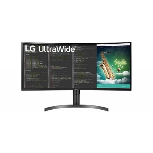 LG 35WN75CP-B, LED monitor - curved - 35" - HDR