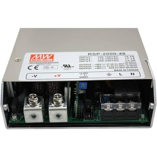 Mean Well RSP-2000-48, AC/DC Enclosed Power Supply