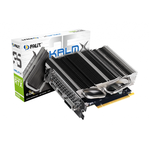 Palit NE63050018JE-1070H, GeForce RTX 3050 KalmX 6GB GDDR6, Graphic Card