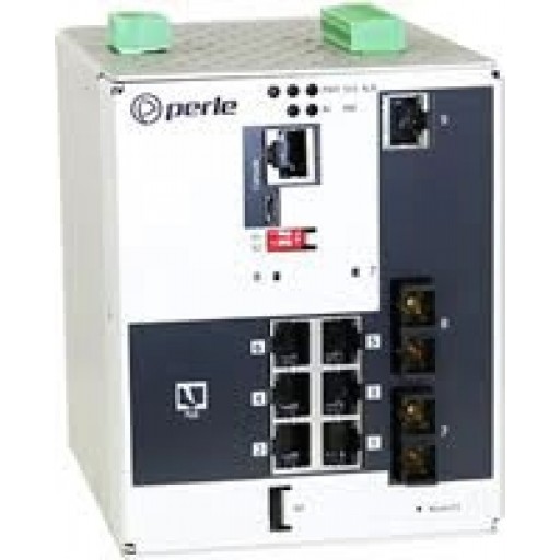Perle IDS-509FPP, 9 port Compact DIN Rail Switch