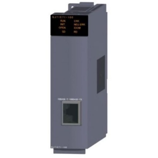 Mitsubishi QJ71E71-100, PLC Q Series Ethernet module 100 Mbaud 10Base-T/100Base-TX connector (RJ45)