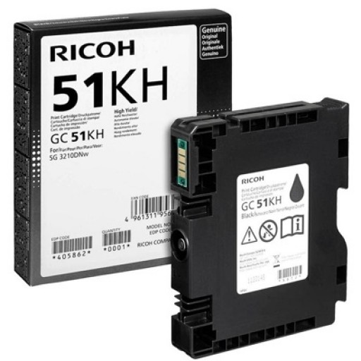 Ricoh 405862, Ink Cartridge Black, SG3210- Original 