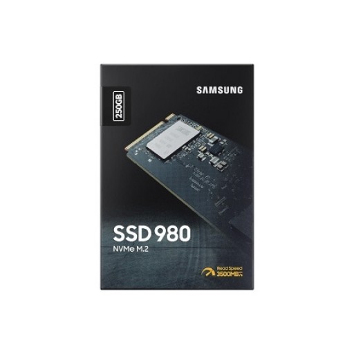 Samsung MZ-V8V250BW, 980 SSD 250GB PCle 3.0x4, NVMe M.2 2280, Internal Solid State Drive 