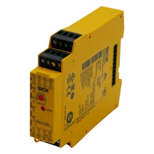 SICK UE410-MU3T0, UE410 Series Safety Controller, 2 Safety Inputs, 4 Safety Outputs, 24 V dc