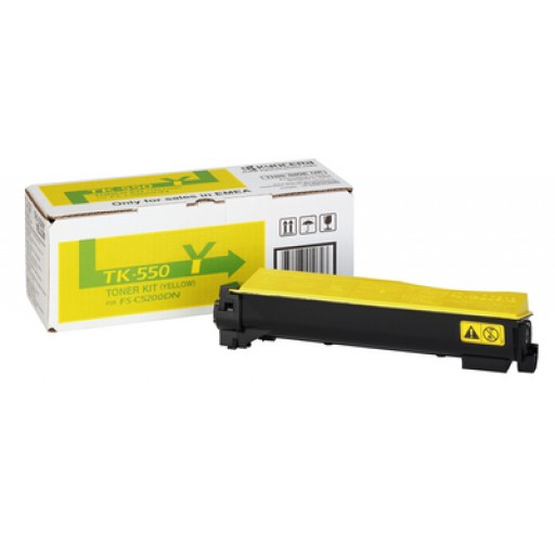 Kyocera Mita 1T02HMAEU0, Toner Cartridge Yellow, FS-C5200DN- Original