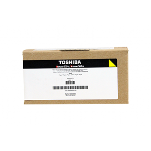 Toshiba 6B000000753, Toner Cartridge Yellow, e-Studio 305CP, 305CS- Original