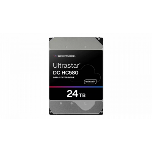 Western Digital 0F62796, Ultrastar Dc HC580, 24tb, 7200rpm Hard Drive