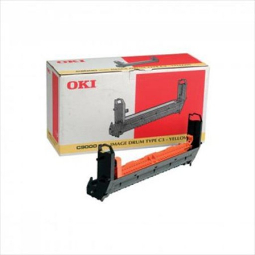 Oki, 41514709, Drum Unit Yellow, C9200- Original