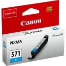 Canon CLI-571C, Ink Cartridge Cyan, PIXMA MG5751, MG7750, TS5050, TS8050- Original