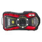 Pentax WG-10, Waterproof Digital Camera- Red
