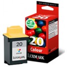 Lexmark 5M0120E No.20 Ink Cartridge - Tri-Colour Genuine