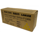 Ricoh 408313, Toner Cartridge Yellow, P C600- Original 